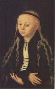 Lucas Cranach Portrait Supposed to Be of Magdalena Luther (mk05) USA oil painting reproduction